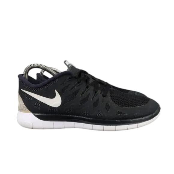Nike Shoes Womens 7 Sneakers Athletic Free 5.0 Trainers Lifestyle Active Black - Picture 1 of 13